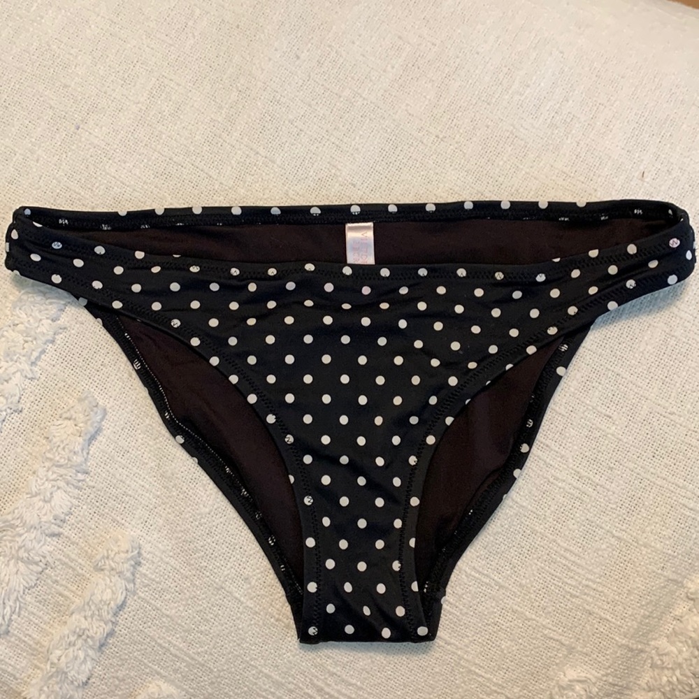 VS polka dot bikini swim bottoms
